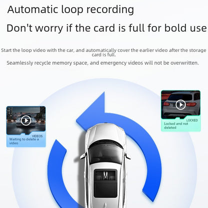 360° Car Monitor with Dual Recording – Hassle-Free Installation