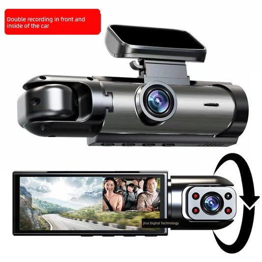 360° Car Monitor with Dual Recording – Hassle-Free Installation