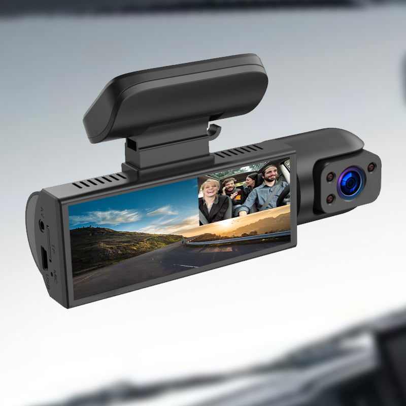 360° Car Monitor with Dual Recording – Hassle-Free Installation