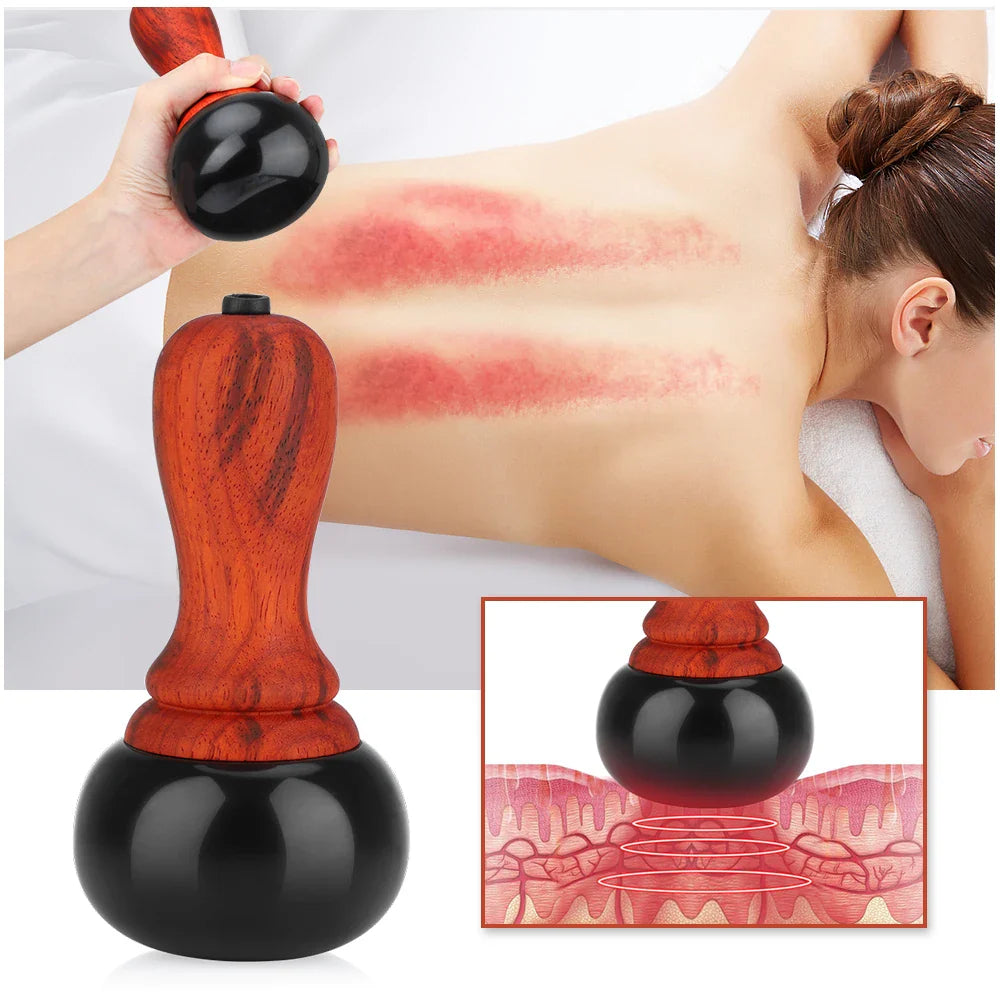 Electric Heating Bian Stone Gua Sha Massager