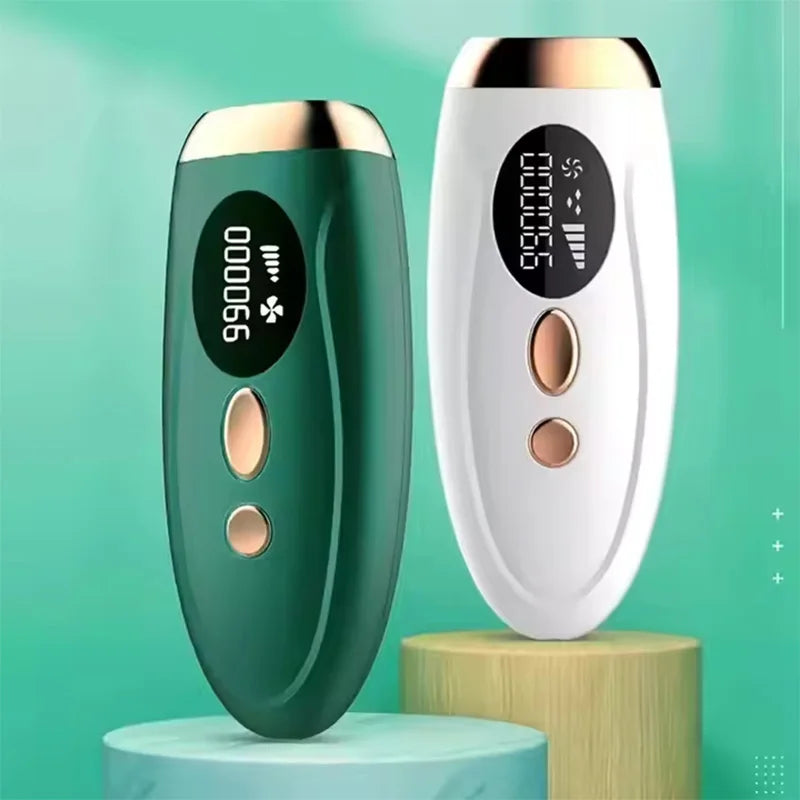 2-in-1 Laser Hair Removal Epilator for Face & Body